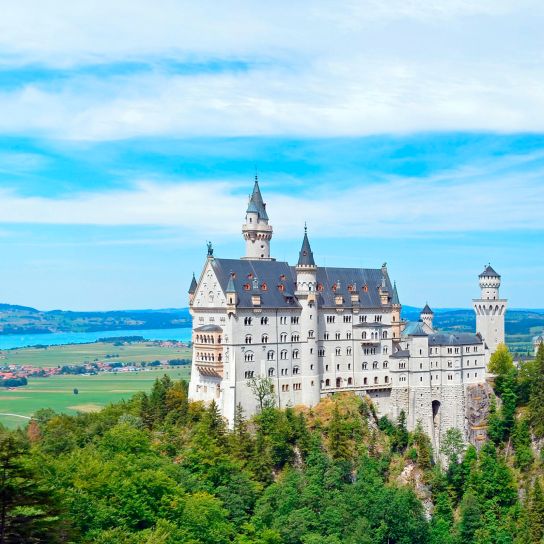 Schloss Neuschwanstein im Allgäu